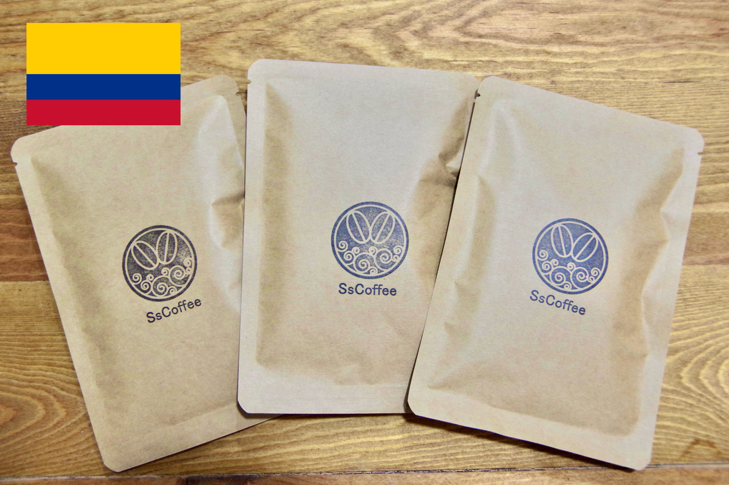 コロンビア産/ナリーニョ　チャチャグイ,カサブイ/中深煎りドリップバッグ3個セット(各1杯分)